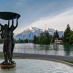 And Mountain View With Whirlpool And Free Parking In Huenibach * Thun