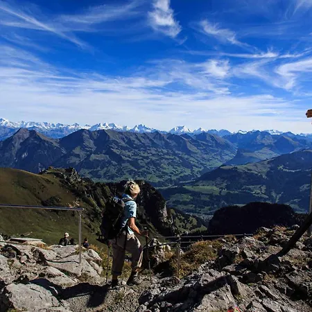 Villa And Mountain View With Whirlpool And Free Parking In Huenibach *