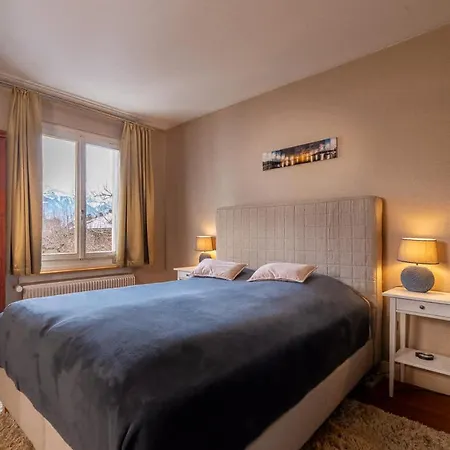 And Mountain View With Whirlpool And Free Parking In Huenibach 别墅 *