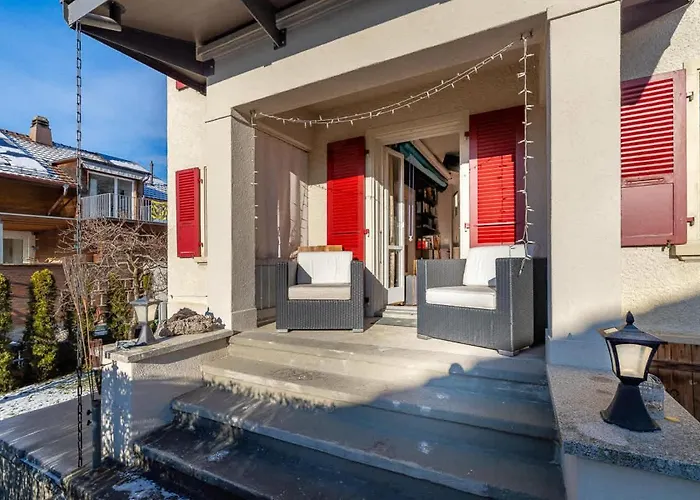 And Mountain View With Whirlpool And Free Parking In Huenibach *