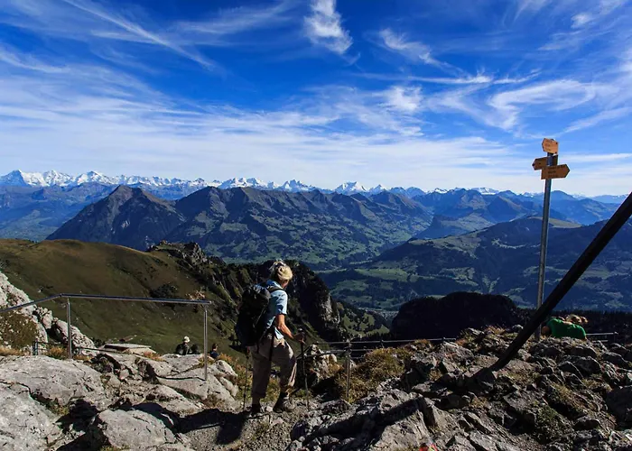 Villa And Mountain View With Whirlpool And Free Parking In Huenibach *