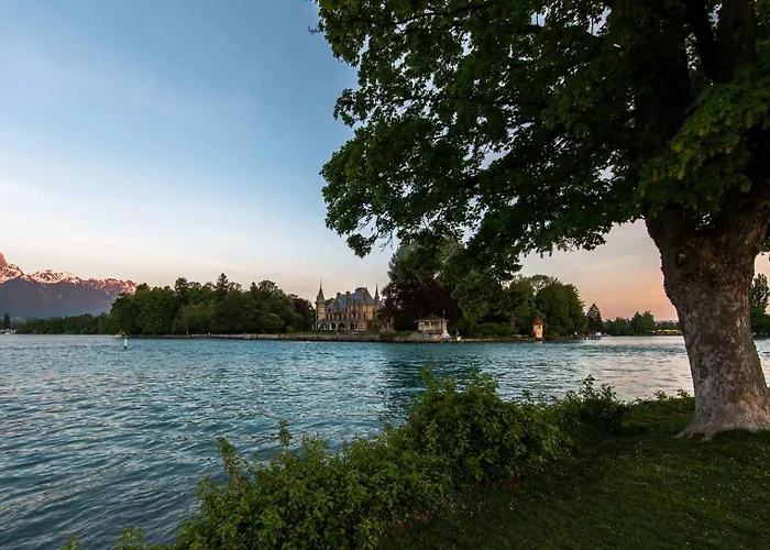 Villa And Mountain View With Whirlpool And Free Parking In Huenibach Thun