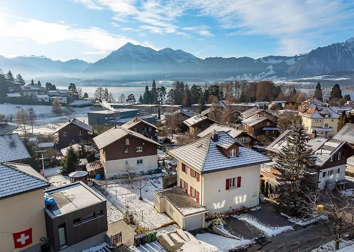 Willa And Mountain View With Whirlpool And Free Parking In Huenibach