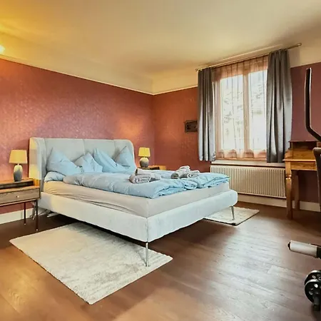And Mountain View With Whirlpool And Free Parking In Huenibach Willa