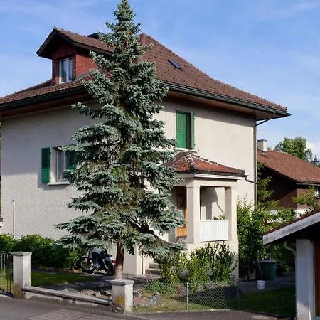 And Mountain View With Whirlpool And Free Parking In Huenibach Villa Thun