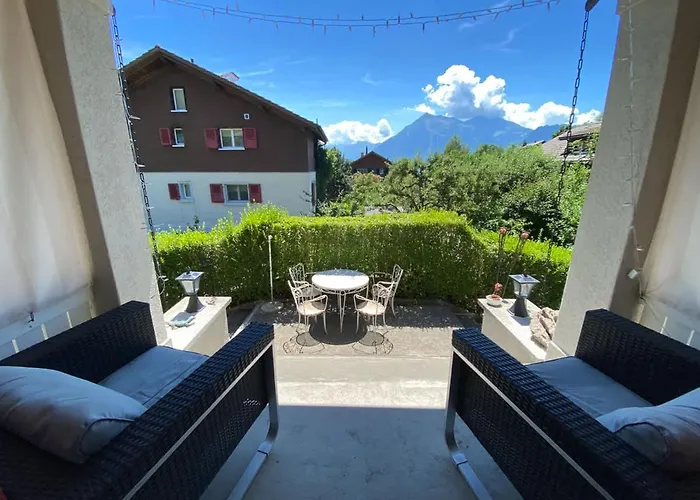 Villa And Mountain View With Whirlpool And Free Parking In Huenibach